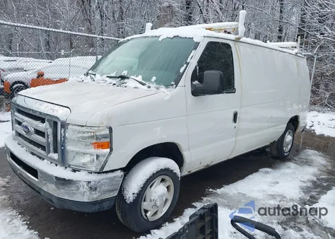 2012 Ford E-150 Commercial z USA, uszkodzony, nr VIN 1FTNE1EW0CDB27547